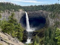 12. Tag – Jasper bis Clearwater – Ausflug in den Wells Gray Park – Helmcken Falls