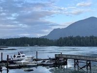 14. Tag – Abendstimmung in Tofino am Shelter Restaurant