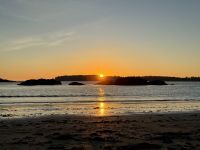 15. Tag – Tofino & Pacific Rim National Park – Sonnenuntergang am Mackenzie Beach