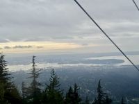 18. Tag – Ausflug in den Norden Vancouvers – Aussicht auf Vancouver von der Seilbahn