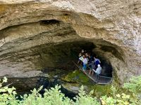 1. Wasserfall im Johnston Canyon