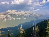 Blick von Sulphur Mountain aus
