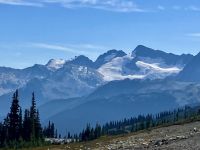Gletscher auf Whstler Mountain