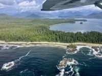 Flores Island von oben