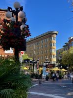 Gastown mit dem Bügeleisen-haus