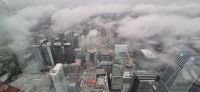 005 Blick vom CN Tower auf Toronto