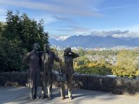 17. Tag – Stadtrundfahrt Vancouver – Blick zur Downtown vom Queen Elizabeth Park