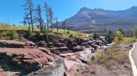 Ausflug zum Red Rock Canyon im Waterton-Nationalpark