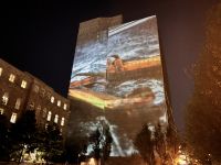 Montreal by night, Bildprojektion
