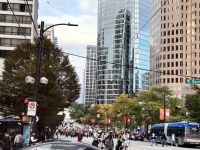 Demo in Downtown Vancouver