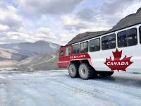 Jasper NP, Terra Fahrzeug, Athabasca Gletscher