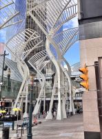 Fußgänger Zone Calgary, Alberta