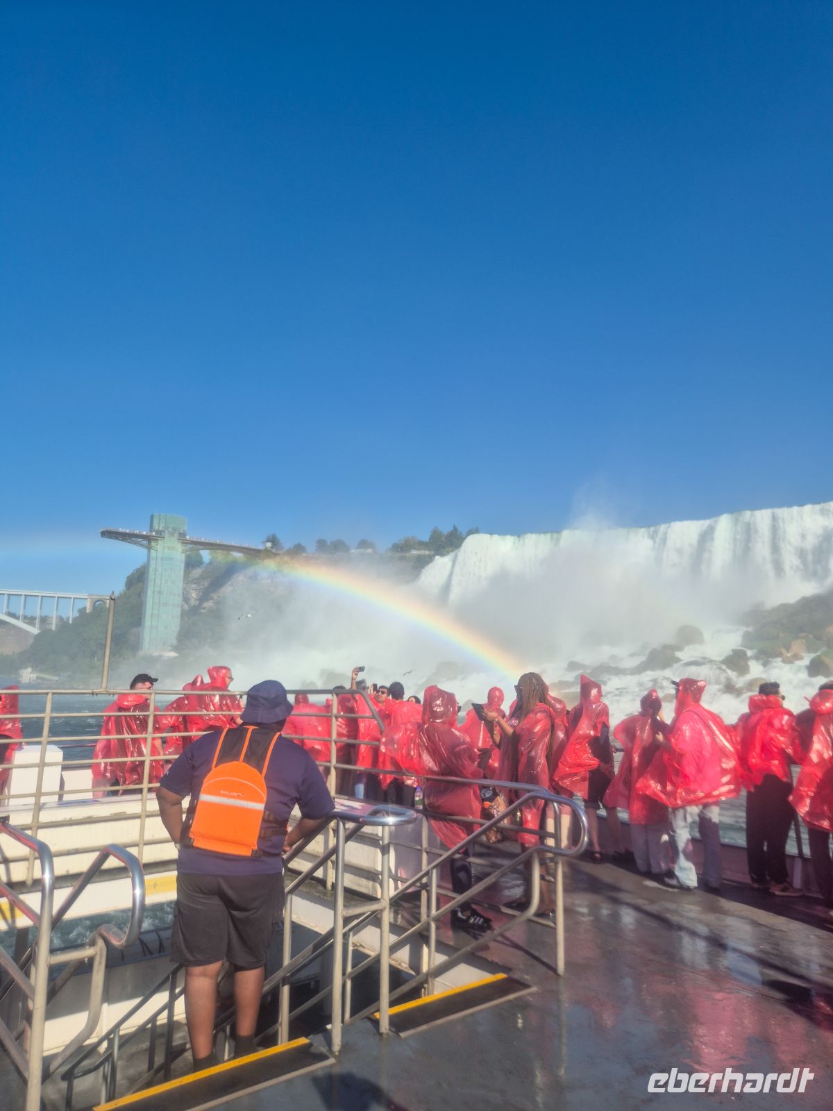 Bootsfahrt an den Niagarafälle - Kanada 