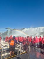 Bootsfahrt an den Niagarafälle - Kanada 