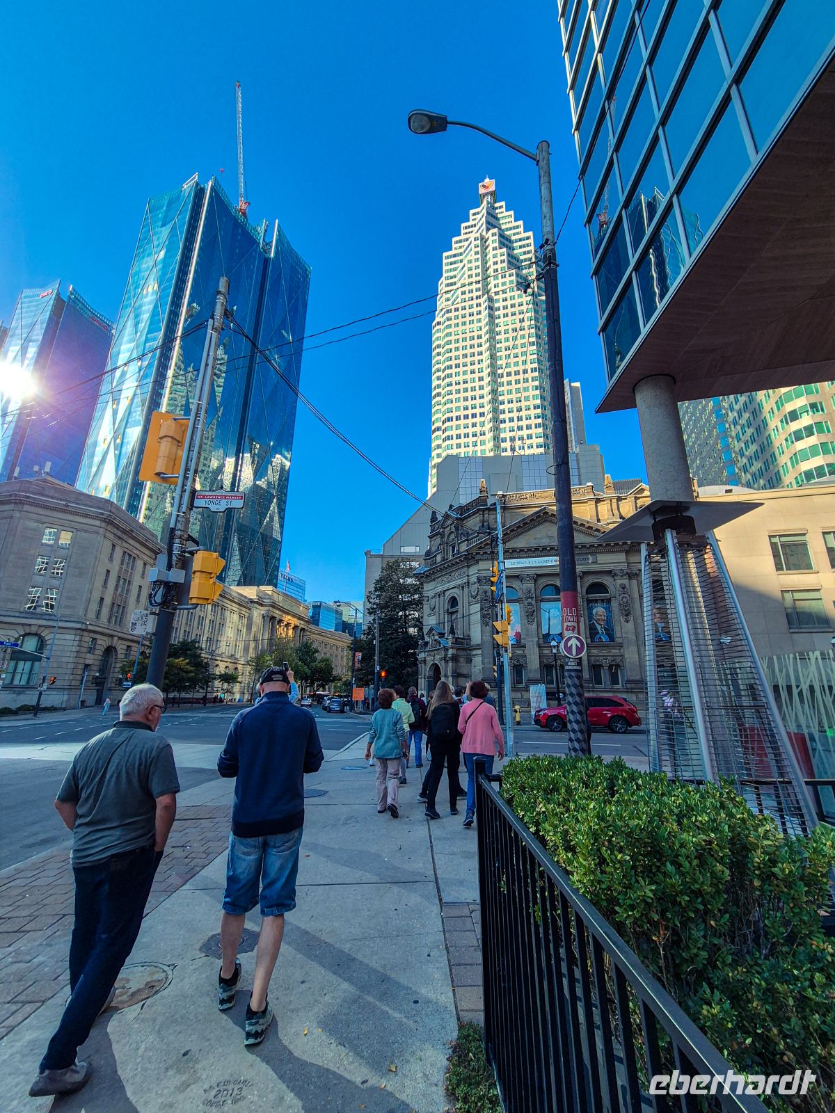 Unsere Gruppe bei der Stadtrundfahrt Toronto - Kanada