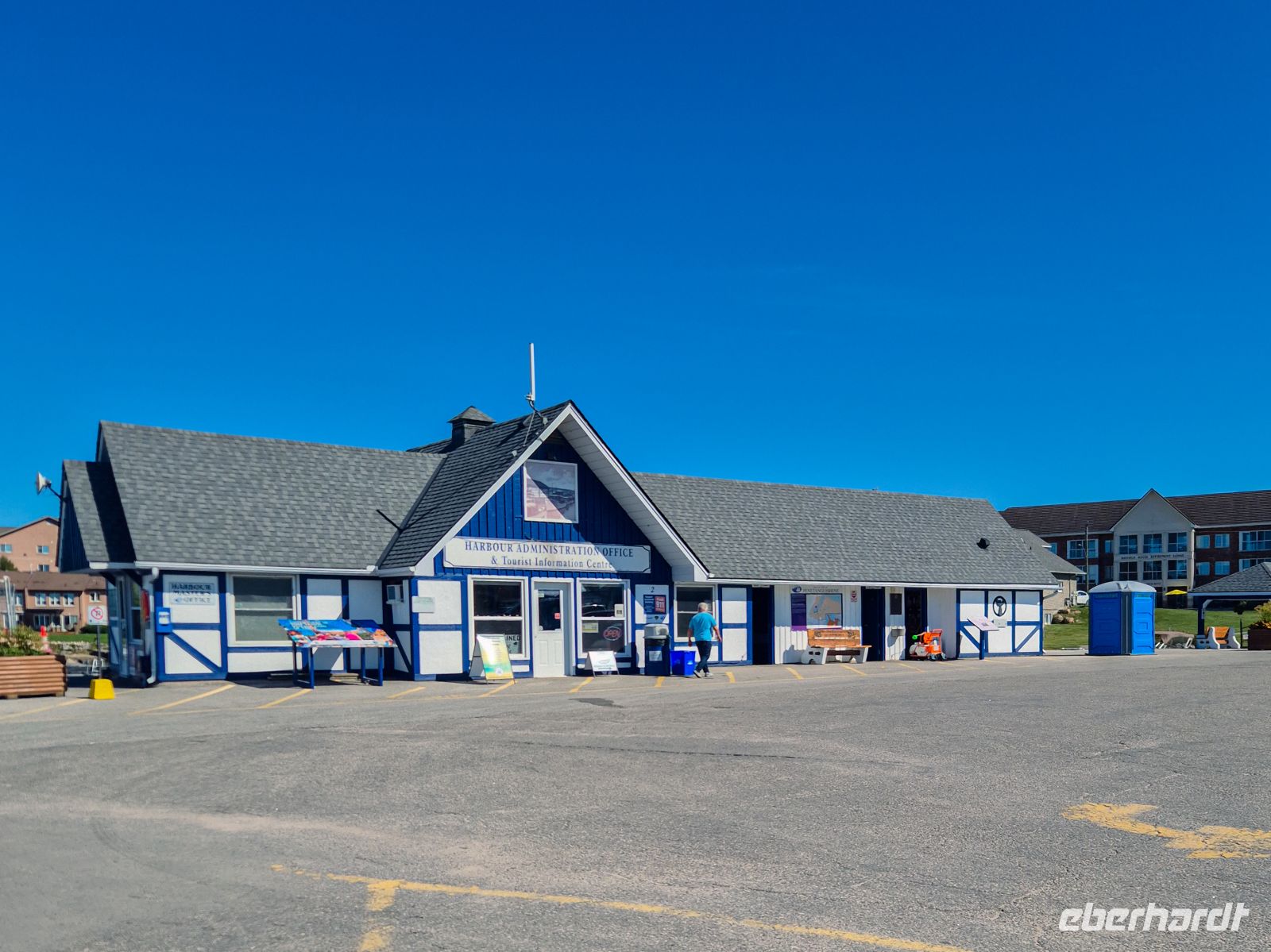 Mittagspause in Penetanguishene - Kanada 