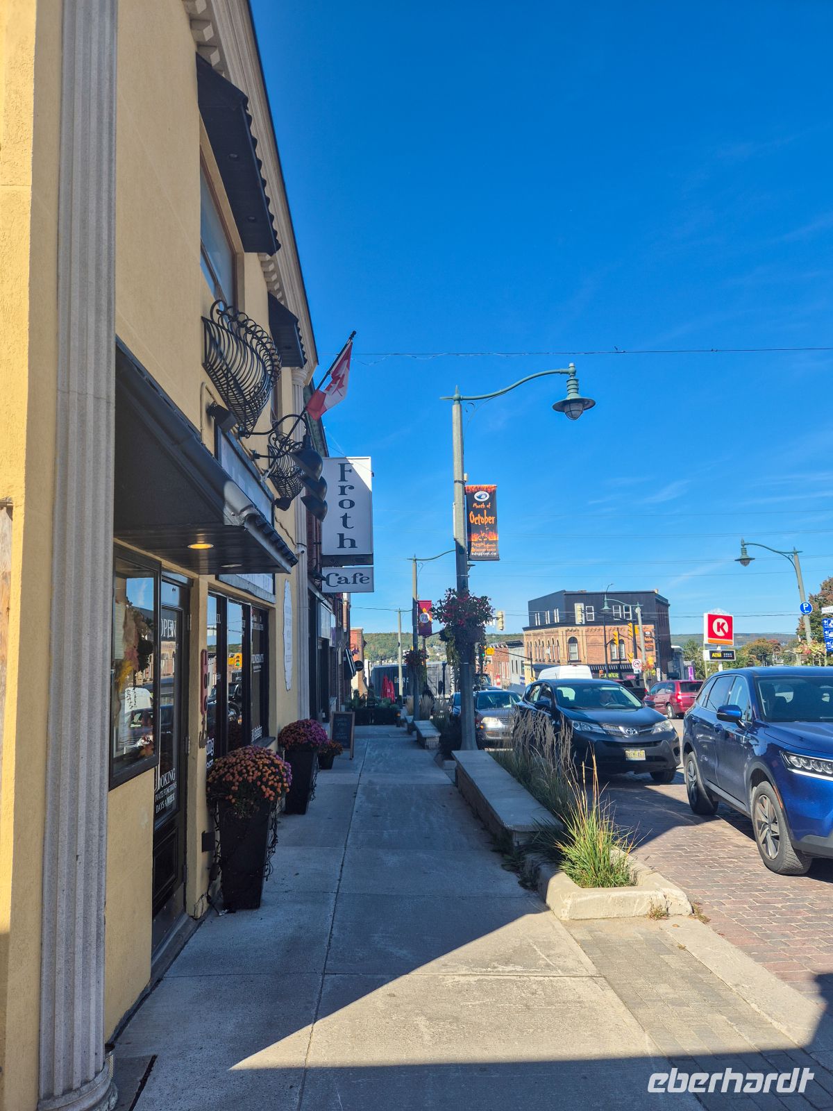 Mittagspause in Penetanguishene - Kanada 