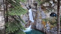 Wanderung im Johnston Canyon - Lower Falls