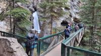 Wanderung im Johnston Canyon - Lower Falls
