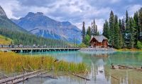 Emerald Lake im Yoho-Nationalpark
