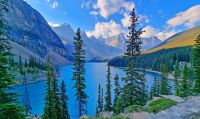 Moraine Lake im Banff-Nationalpark