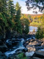 Wasserfall im Prinz Algonquin Park - Kanada