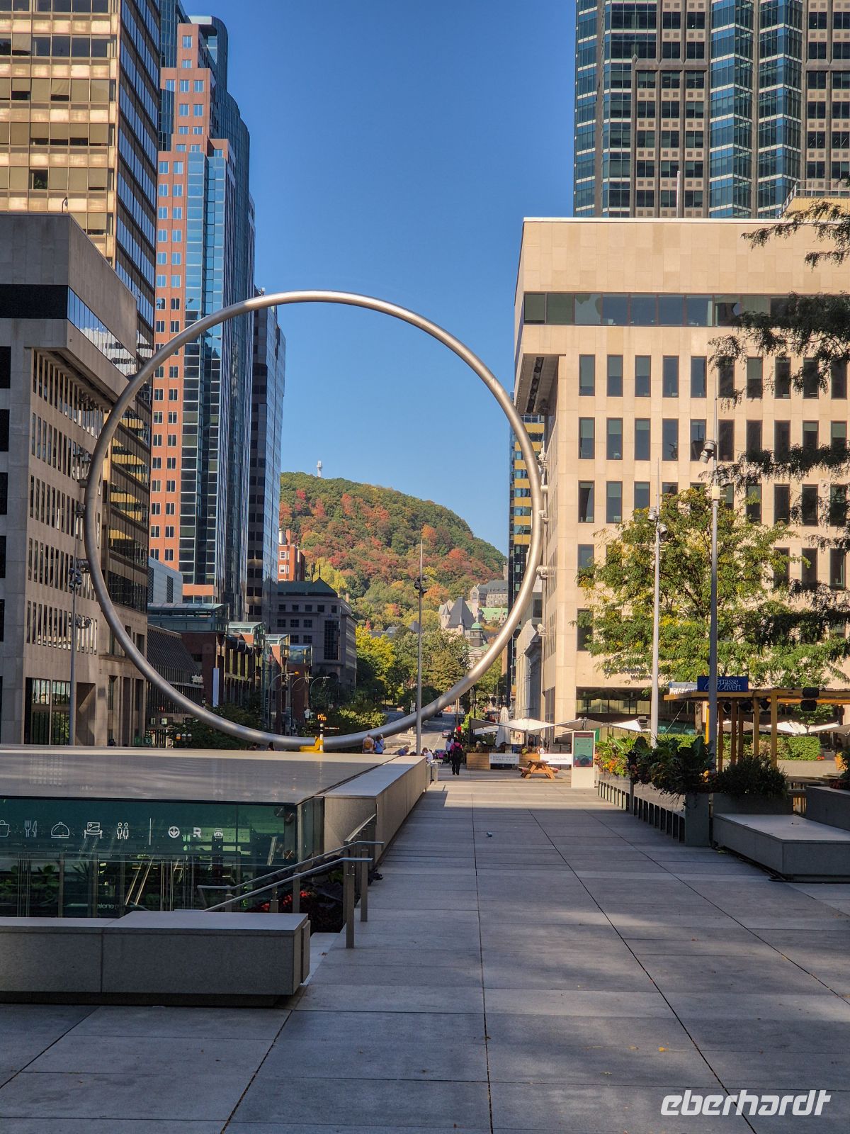 Mittagspause in Montreal Downtown - Kanada 