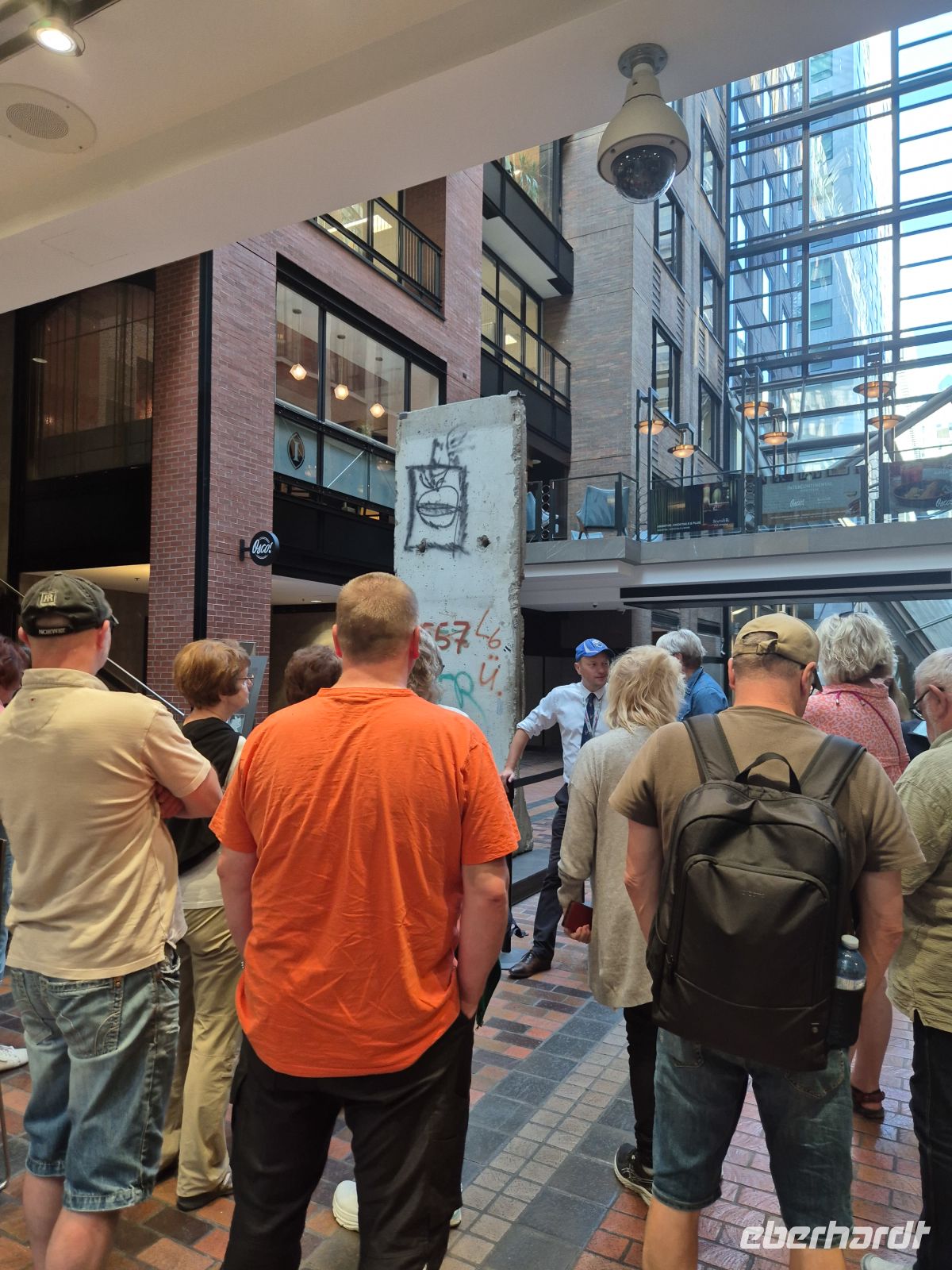 Ein Stück Berliner Mauer in Montreal - Kanada 