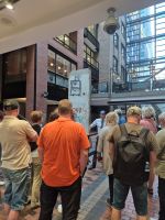 Ein Stück Berliner Mauer in Montreal - Kanada 