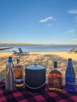 Whiskyverkostung am Lac Taureau - Kanada 