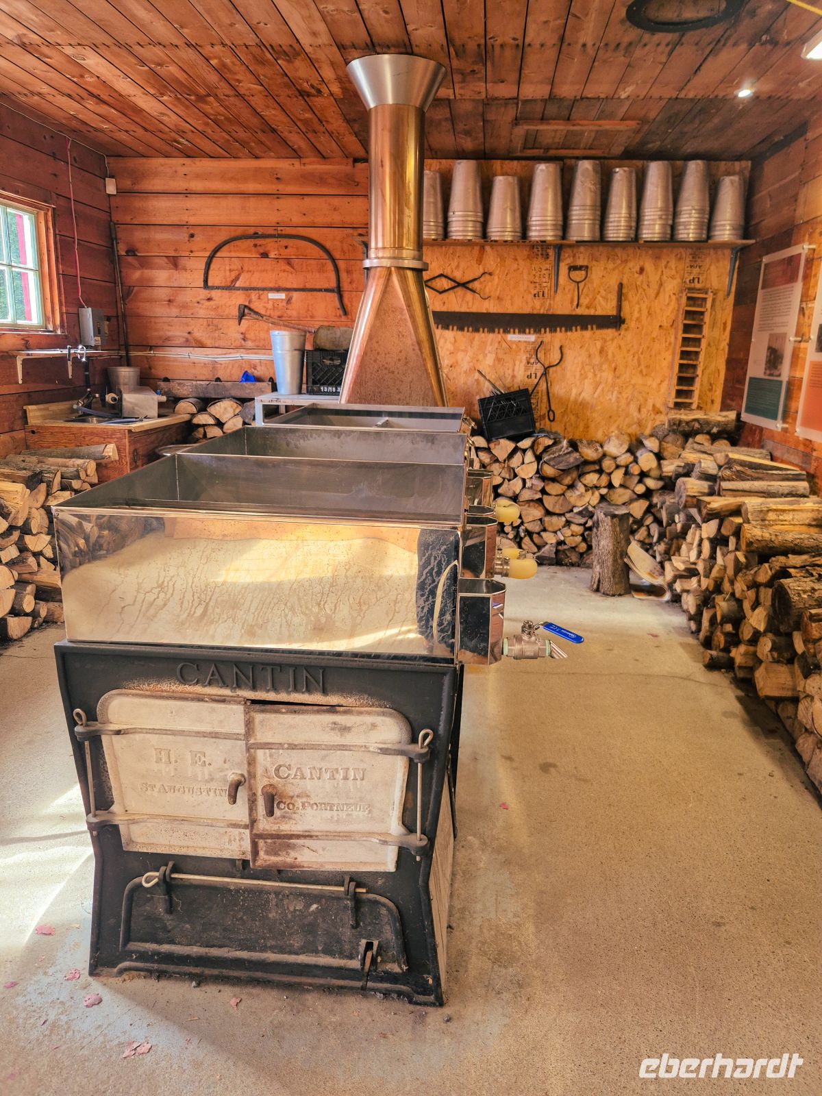 Zuckerhütte Chez Dany Quebec - Kanada 