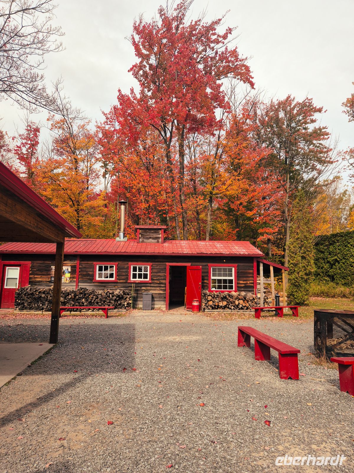 Zuckerhütte Chez Dany Quebec - Kanada 