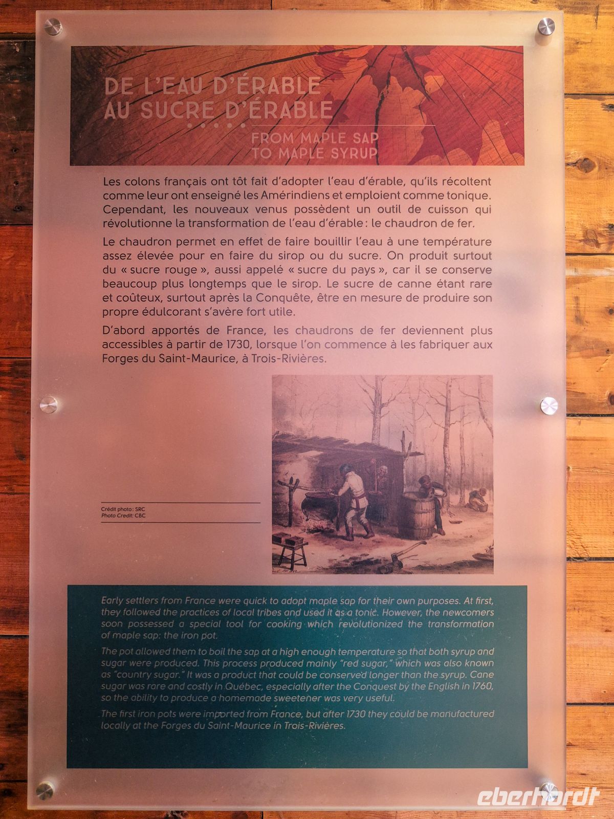 Zuckerhütte Chez Dany Quebec - Kanada 