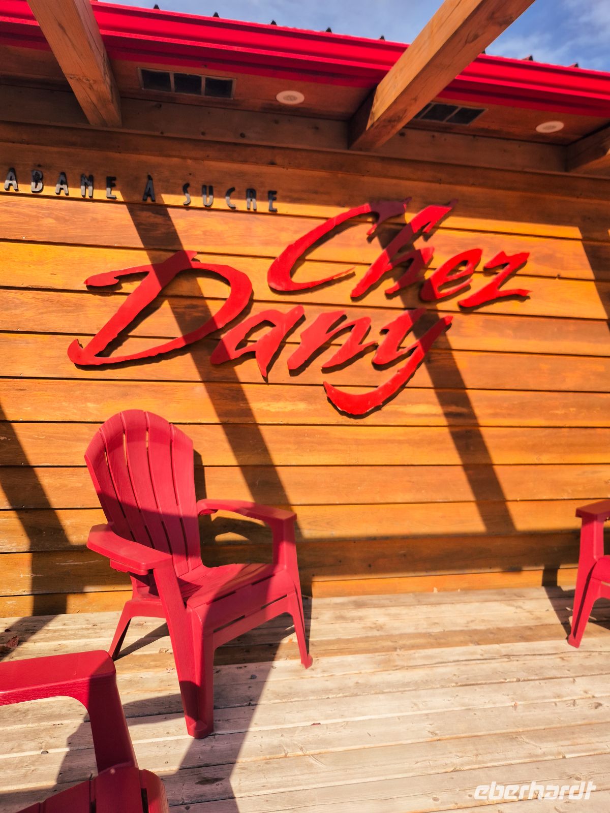 Zuckerhütte Chez Dany Quebec - Kanada 