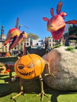 Halloween Dekoration in Quebec City - Kanada 
