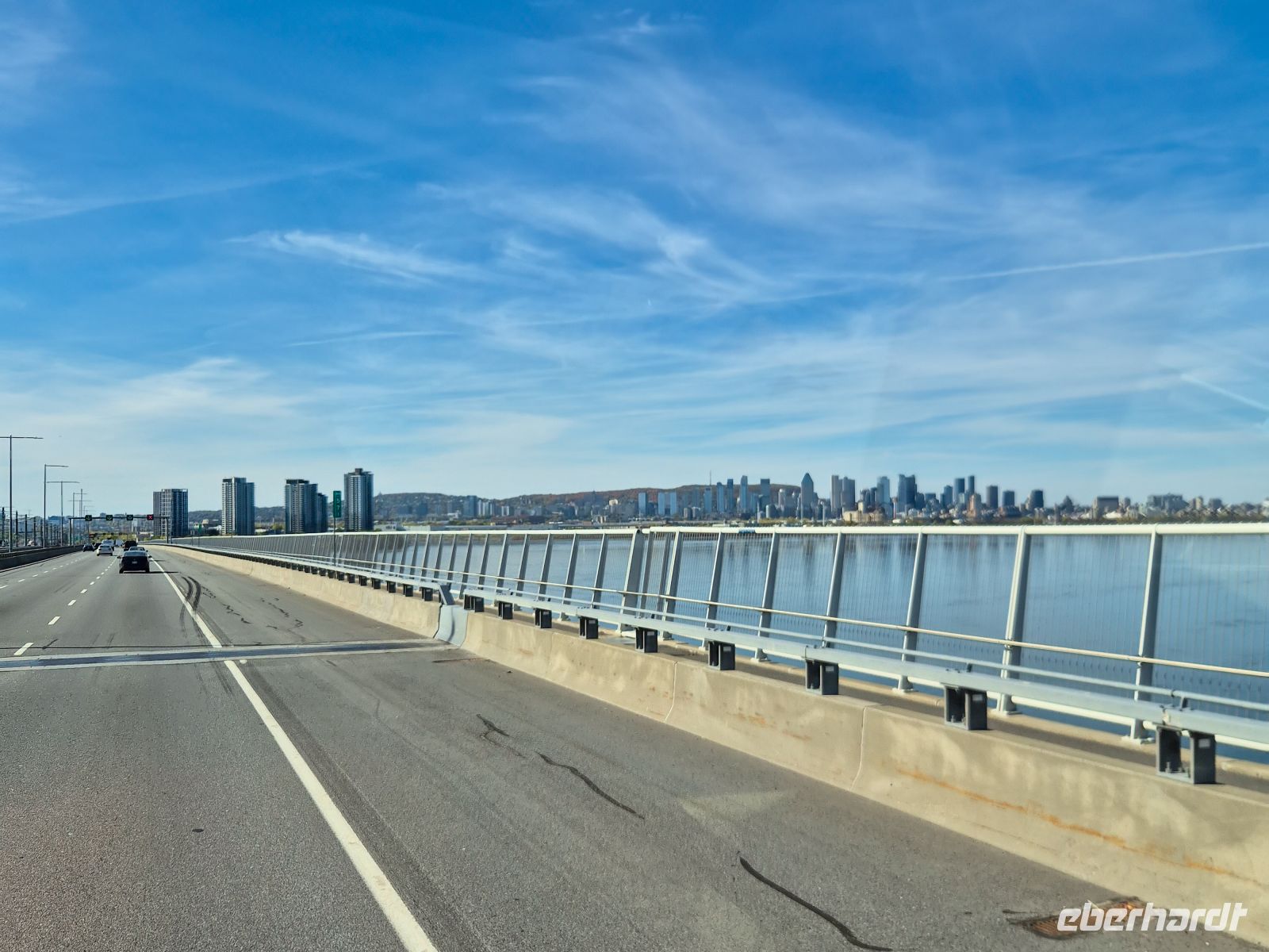 Montreal auf dem Weg zum Flughafen - Kanada 