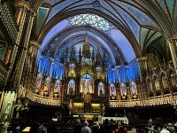 7. Tag – Montréal bis Lac Taureau – Stadtrundfahrt Montréal – Basilika Notre-Dame de Montréal