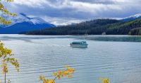 Maligne Lake im Jasper-Nationalpark