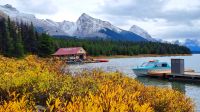 Maligne Lake im Jasper-Nationalpark