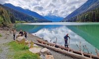 Duffey Lake auf der Fahrt nach Whistler