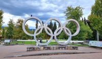 Olympische Ringe in Whistler