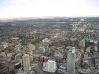 Blick vom CN Tower auf Toronto