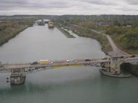 Kanalüberquerung auf der Fahrt von Toronto zu den Niagarafällen