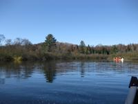 Rückfahrt auf dem Oxtongue River