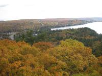 Blick vom Feuerwachturm in Dorset