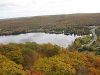 Blick vom Feuerwachturm in Dorset