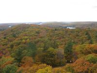 Blick vom Feuerwachturm in Dorset