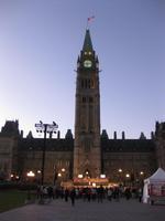 Ottawa - Friedensturm des Parlamentsgebäudes