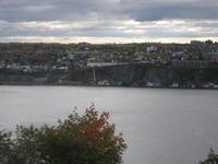 Quebec mit St.-Lorenz-Strom