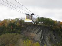 Seilbahn beim Montmorency-Wasserfall